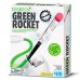 Kit Ciência Verde Lança Foguete, Brinquedo Sustentável, Recicle uma garrafa, Green Rocket