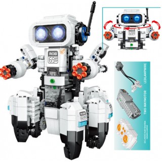 Robô controle remoto, Kit Robótica Montagem 816 pcs 8+ Kit STEM DIY