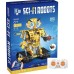 Robô 513 pçs Controle Remoto, Kit Robótica Educativo STEM, Leds 8+