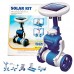 Robô 6 em 1 Solar, Kit Robótica Energia Solar STEM + Manual PDF Educativo c/ experimentos