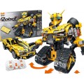 Transformers 2x1 Controle Remoto Kit Robótica 895 pcs Compativel Lego