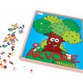 Árvore Pedagógica , 87 peças, Jogo da memoria, brinquedos educativos, inclusão, Mdf, 3+
