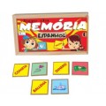 Espanhol, 40 peças, Jogo da memoria, Mdf, 6+