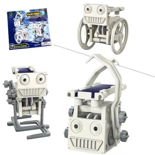 Macaquinho Solar Anda no Fio Robo Solar 3in1 STEM