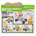 Kids Metal Parafusos 5em1, Kit Robótica 139pcs Estrutural, STEM 6+