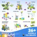 Kit Robótica 36x1 Educacional Fundamental Solar, Motor, Sensor, STEM 434pçs