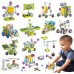 Kit Robótica 36x1 Educacional Fundamental Solar, Motor, Sensor, STEM 434pçs