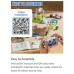 Kit Robótica 36x1 Educacional Fundamental Solar, Motor, Sensor, STEM 434pçs
