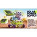 Kit Robótica 36x1 Educacional Fundamental Solar, Motor, Sensor, STEM 434pçs