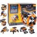 Robô 7x1 Solar Kit de Robótica Energia Solar Simples de Montagem STEM 8+