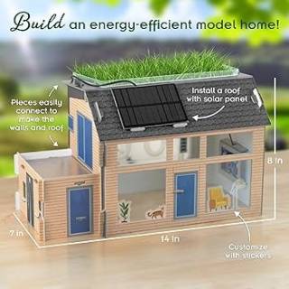 Casa Energia Verde Engenharia STEM Solar, LEDs e sensores 8+