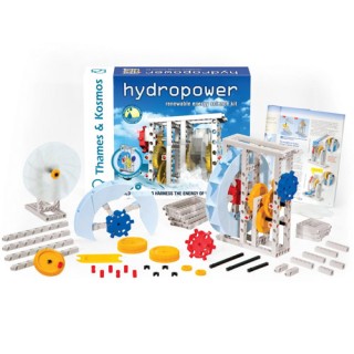Hydropower Energia da Água Brinquedo Educativo Thames Kosmos, Mini Usina Hidrelétrica