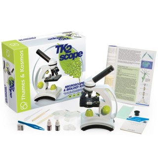 Microscopio TK2 - Scope TK2, Kit Educacional 25 Experiências Biologia, Thames & Kosmos