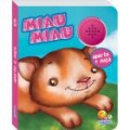 Aperte e ouça miau miau, estimulo sensorial, desenvolve a leitura, interativo, 3+