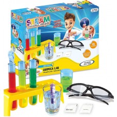 Química Laboratório, Brinquedo Educativo Experiências STEAM, 15 acessórios